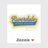 Riverdale de Vixens Logo Sticker (Vel)