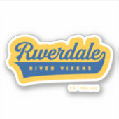 Riverdale de Vixens Logo Sticker (Voorkant)