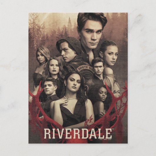Riverdale Deer Skull Poster Briefkaart (Voorkant)