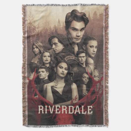 Riverdale Deer Skull Poster Deken (Voorkant Verticaal)