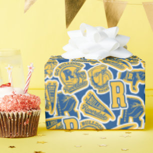 Riverdale Football en Cheer Pattern Cadeaupapier