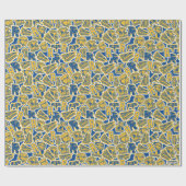 Riverdale Football en Cheer Pattern Cadeaupapier (Vlak)