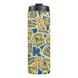 Riverdale Football en Cheer Pattern Thermosbeker