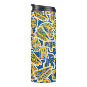 Riverdale Football en Cheer Pattern Thermosbeker (Geroteerd rechts)