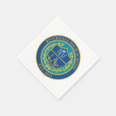 Riverdale High School Seal Servet (Hoek)