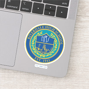 Riverdale High School Seal Sticker