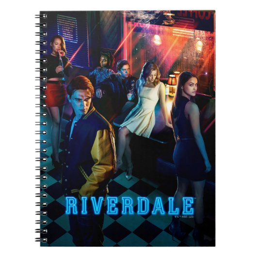 Riverdale Inside Pop Diner Poster Notitieboek (Voorkant)