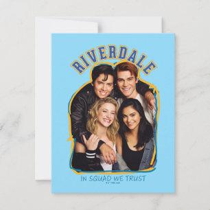 Riverdale - Op het plein vertrouwen we Notitiekaartje