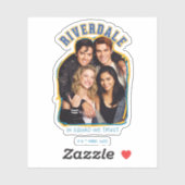 Riverdale - Op het plein vertrouwen we Sticker (Vel)
