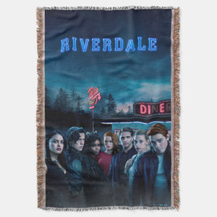 Riverdale Outside Pop Diner Poster Deken