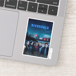 Riverdale Outside Pop Diner Poster Sticker