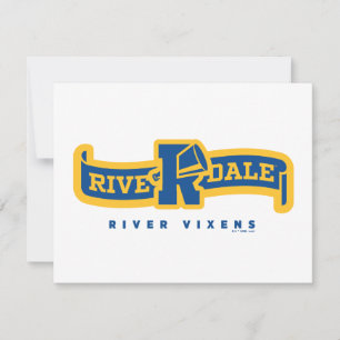 Riverdale Vixens Banner Notitiekaartje