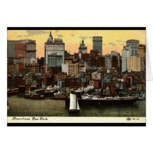 Riverfront New York City  c1905