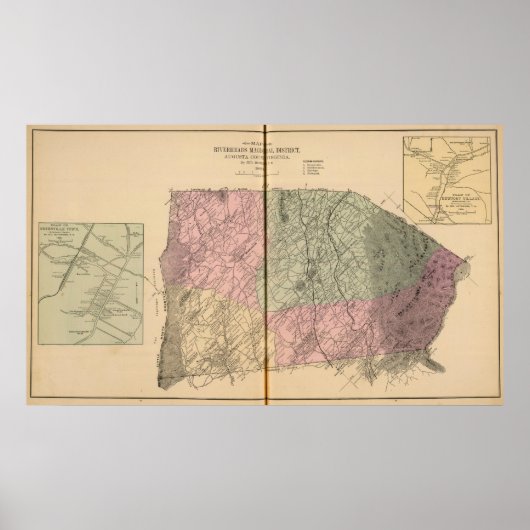 Riverheads, Augusta County Poster (Voorkant)