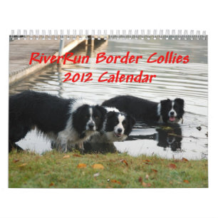 RiverRun Border Collies 2012-agenda Kalender