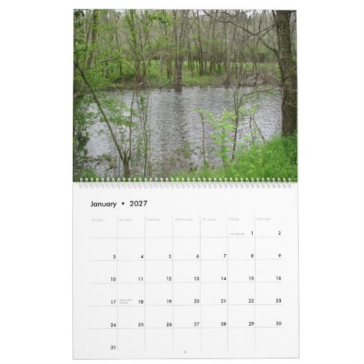 Rivers & Streams 2010 Kalender (Jan 2027)