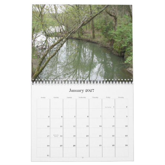 Rivers & Streams, 2012 Kalender (Jan 2027)