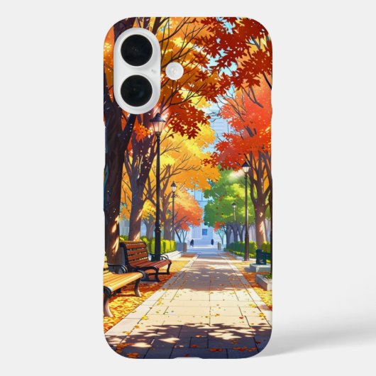 Riverside Autumn Path Case-Mate iPhone Case (Achterkant)