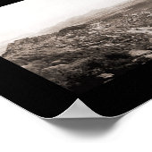 Riverside CA Birdseye Foto 1908 Poster (Hoek)