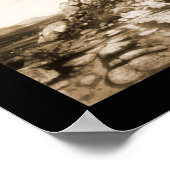 Riverside CA Hill Photo 1908 Poster (Hoek)