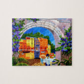 Riverside Café Jigsaw Puzzle (Horizontal)