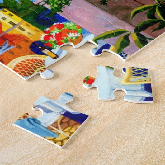 Riverside Café Jigsaw Puzzle (Côté)