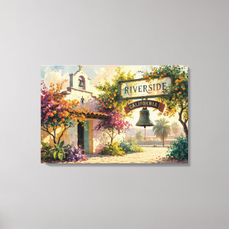 Riverside California Canvas Afdruk