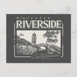 RIVERSIDE CALIFORNIA - MOUNT RUBIDOUX BRIEFKAART
