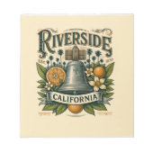Riverside California  Notitieblok (Voorkant)