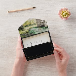 Riverside Fairytale Book Faire-part de mariage