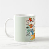 Riverside, kleurrijke handgetekende Californië Mok (Links)