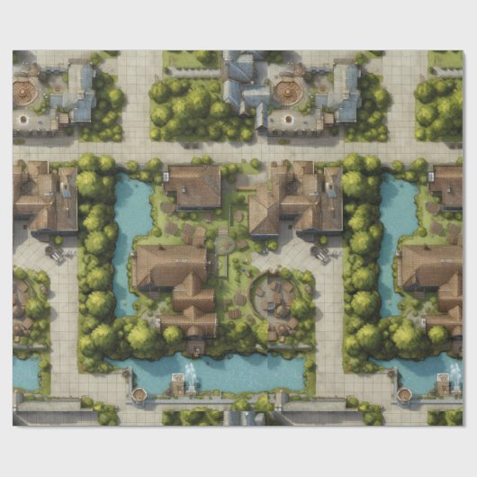 Riverside Serenity RPG inpakpapier (Vlak)