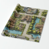 Riverside Serenity RPG inpakpapier (Uitgerold)
