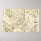 Riverside Woolen Mills Atlas Map Poster (Voorkant)