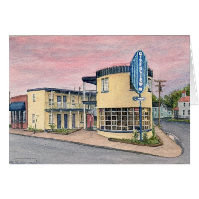 Riverview à la plage coloniale par Michael Martin (Devant Horizontal)