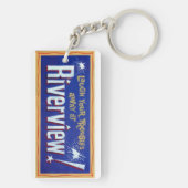 Riverview Amusement Park, Chicago, Illinois Sleutelhanger (achterkant)