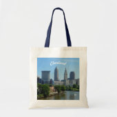 Riverview Cleveland Skyline Sac fourre-tout (Devant)
