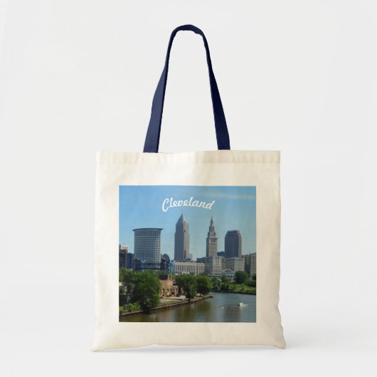 Riverview Cleveland Skyline Sac fourre-tout (Devant)