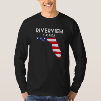 Riverview Florida USA State America Travel Floridi T-shirt