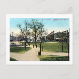 Riverview Park & Docks, Hoboken NJ  Briefkaart