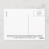 Riverwalk Pueblo Colorado Carte postale - Beagle C (Dos)