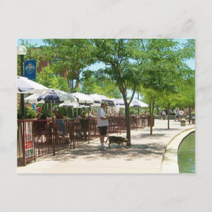 Riverwalk Pueblo Colorado Carte postale - Beagle C