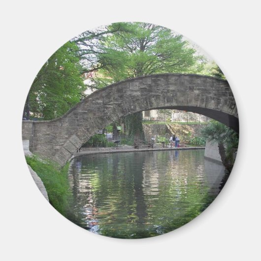 Riverwalk San Antonio Bridges Magneet (Voorkant)