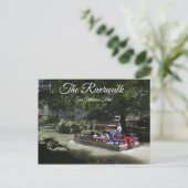 Riverwalk San Antonio, Texas Carte postale (Debout devant)