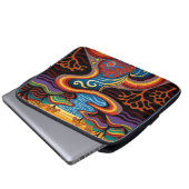 Rivier, Aboriginal, droomtijd. Laptop Sleeve (Voorkant onderkant)