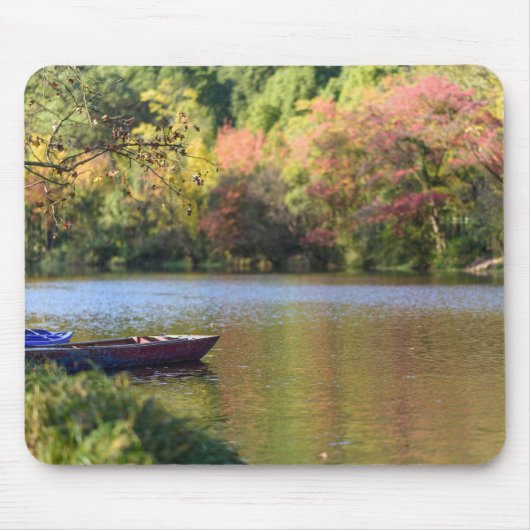 Rivier, Boot, Rivieroever Muismat (Voorkant)
