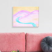 Rivier Canvas Print (Insitu (Woonkamer))