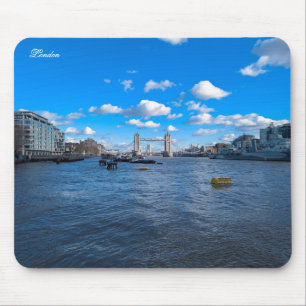 Rivier de Theems en Tower Bridge Muismat