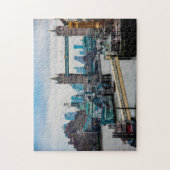 Rivier de Theems Londen. Legpuzzel (Verticaal)
