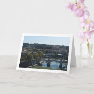 Rivier de Tiber, Rome, Italië Kaart